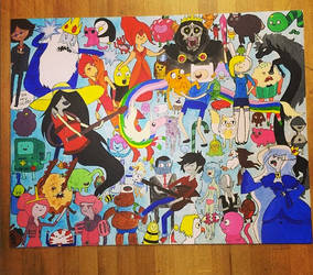 Adventure Time Painting