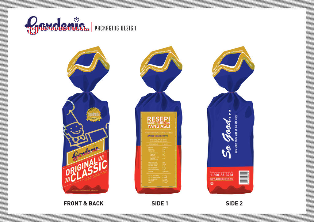 Re-design Packaging: Gardenia by akmanafeera91 on DeviantArt