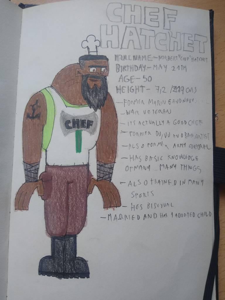 TD Rebuild and Redesing. Chef Hatchet by Superrockninja-z on DeviantArt