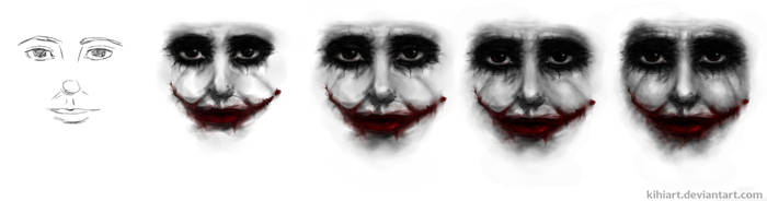 The Joker.Steps. by Kihiart