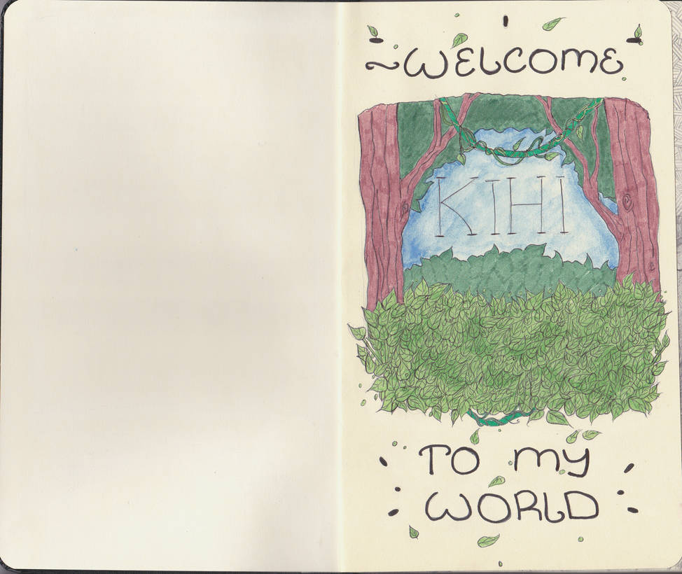 Sketchbook.First page.o by Kihiart on DeviantArt