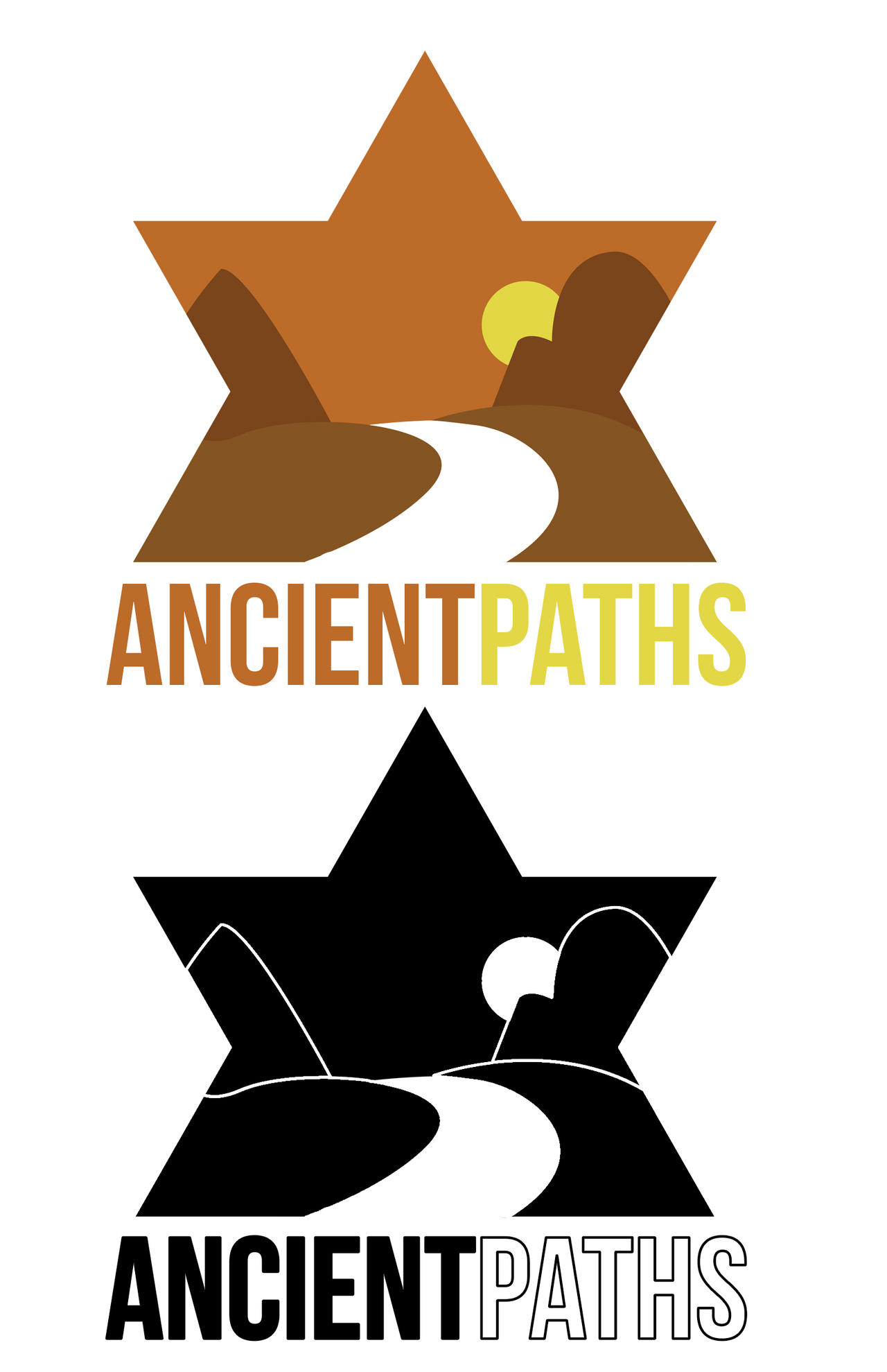 LOGO DESIGN: Ancient Paths - Variation 01 by teedj on DeviantArt