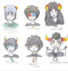 Homestuck Lineup - Trolls 1-2