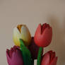 Wooden Tulips