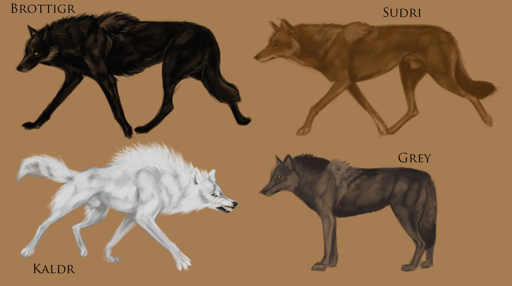 Dire Wolf Subspecies by SpiriMuse on DeviantArt
