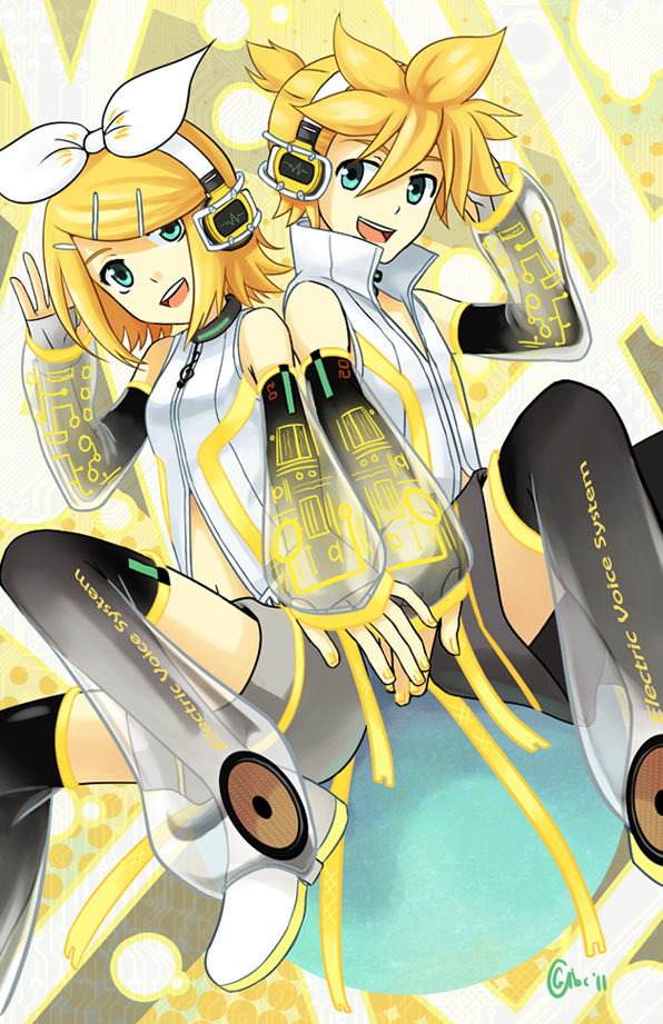 Ready Made Rin Len Rin and Len Append by gladyfaith on DeviantArt