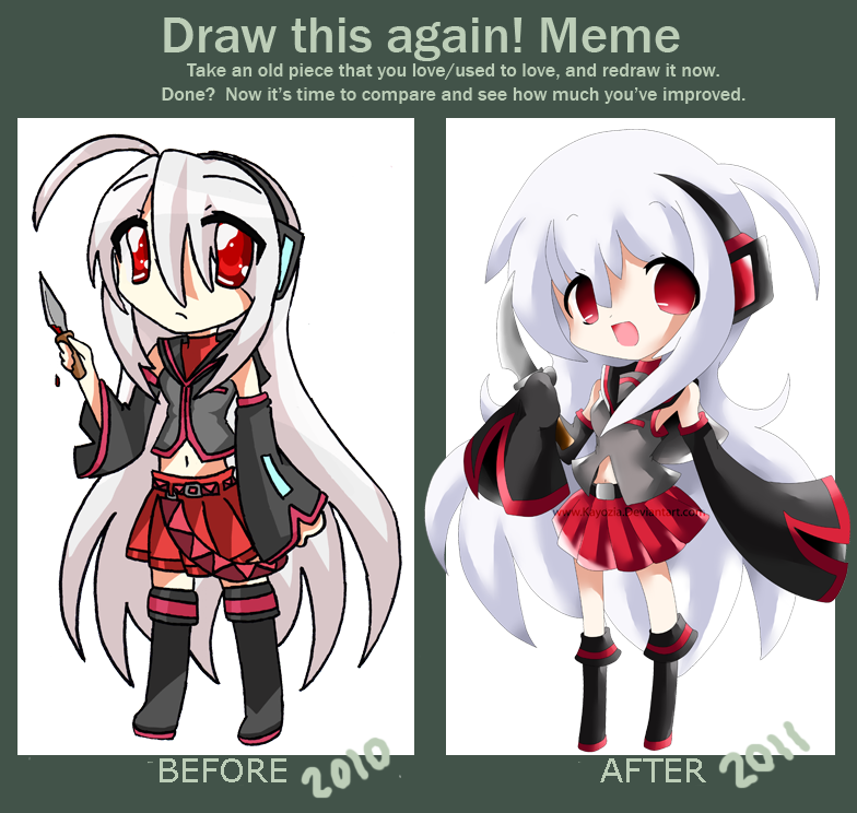 Draw This Again Meme - Tei