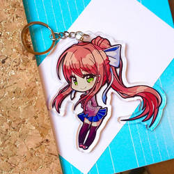 Doki Doki Literature Club - Monika Keychain