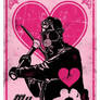 my bloody Valentine miner (Valentine card)