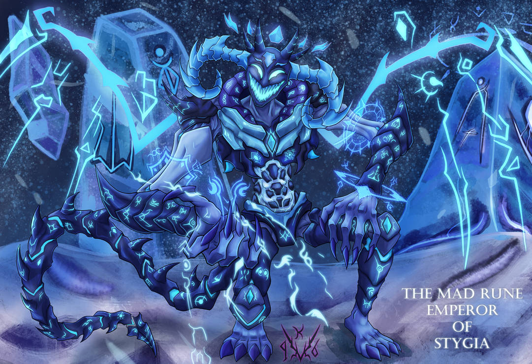 Stugna Runes The Mad Rune Emperor of Stygia by VoidKnight96 on DeviantArt
