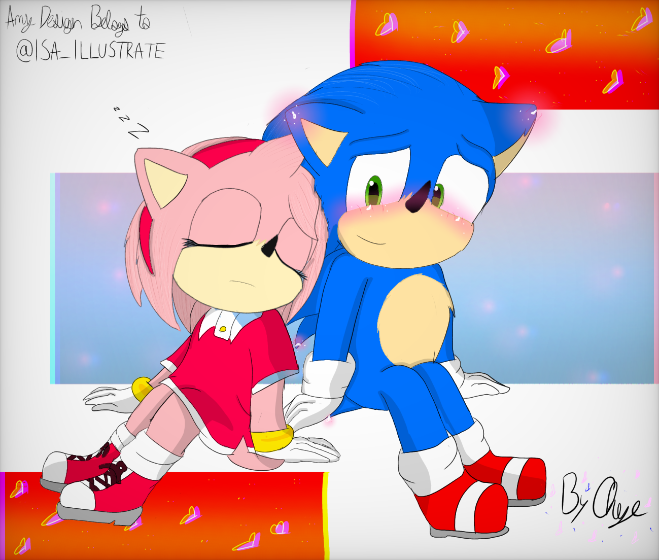 Charuzu2712 on X: Sonamy Movie 🌸🌺💙 #SonicTheHedgehog2 #SonicMovie2 # SonAmy  / X