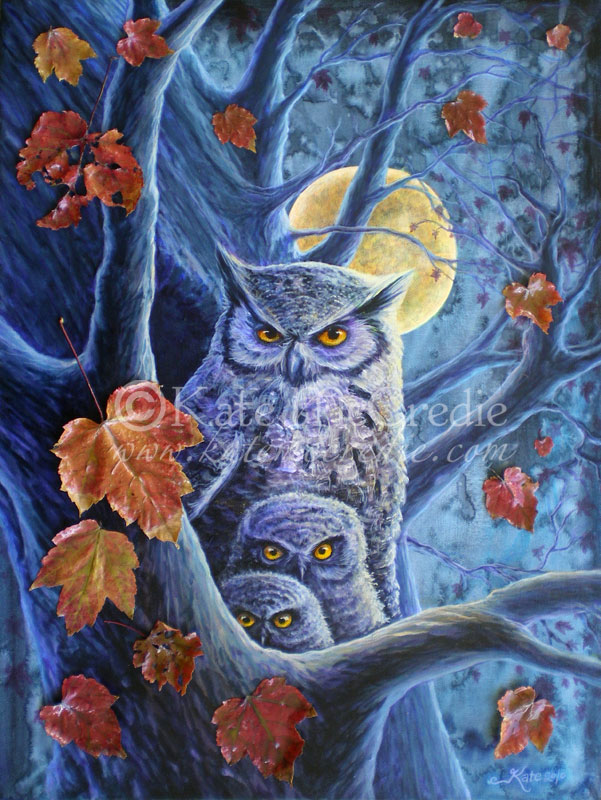 Harvest Moon Owls.