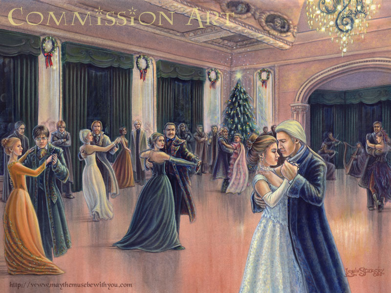 A Yule Ball at Malfoy Manor