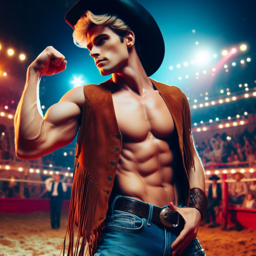 Cowboy muscles. by Trojdenwar on DeviantArt