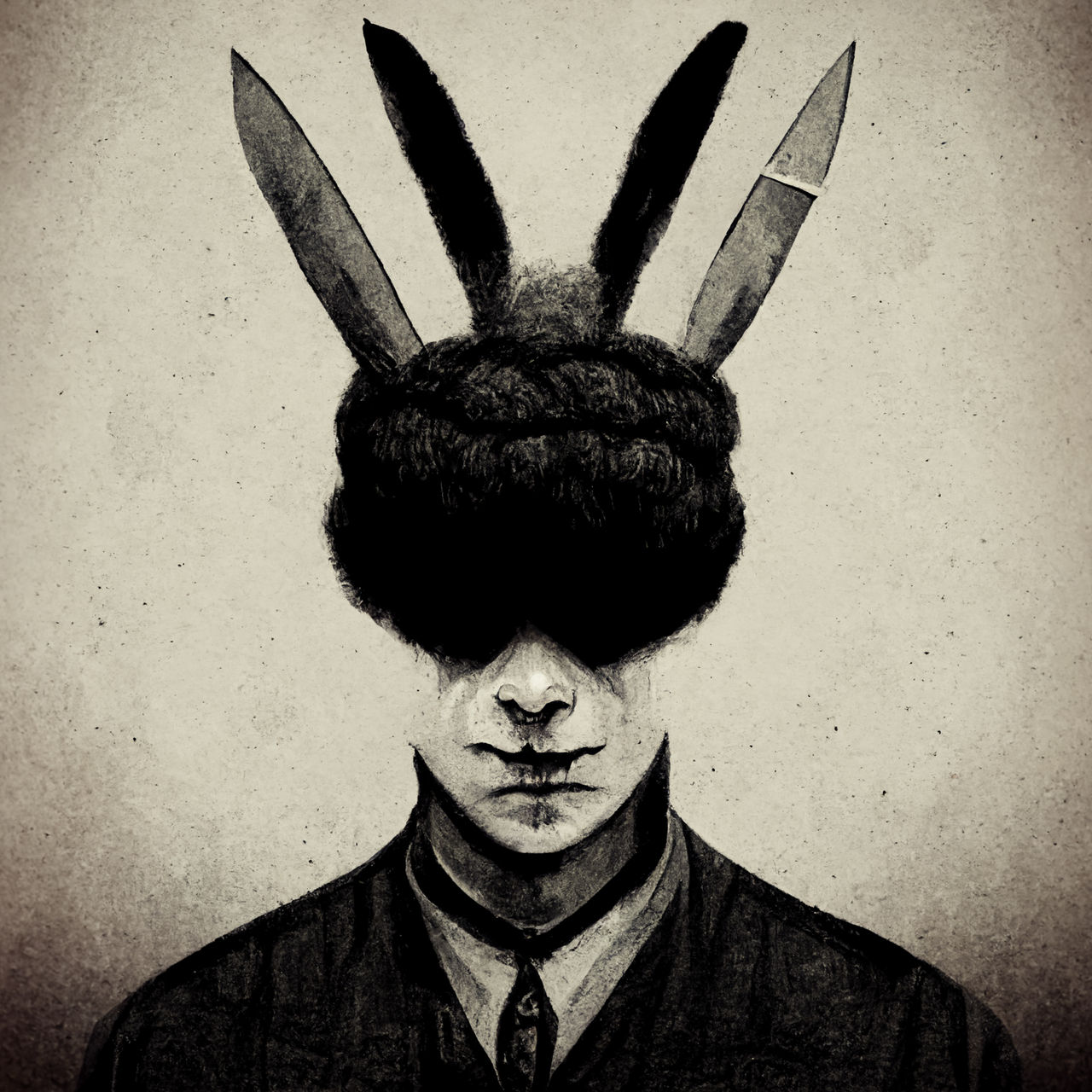 Serial Killer With Rabbit Ears by mthncvdr on DeviantArt