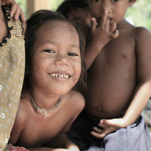 A cambodian smile