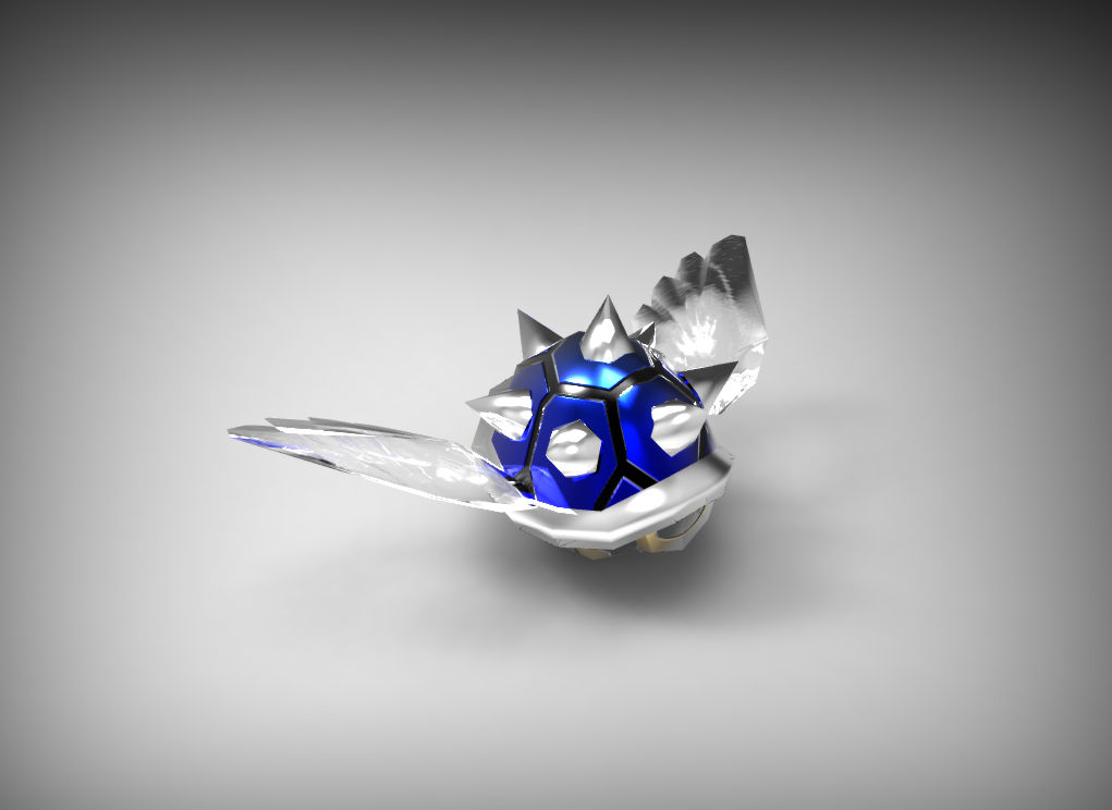 Glossy Blue Shell by ArRoW-4-U on DeviantArt