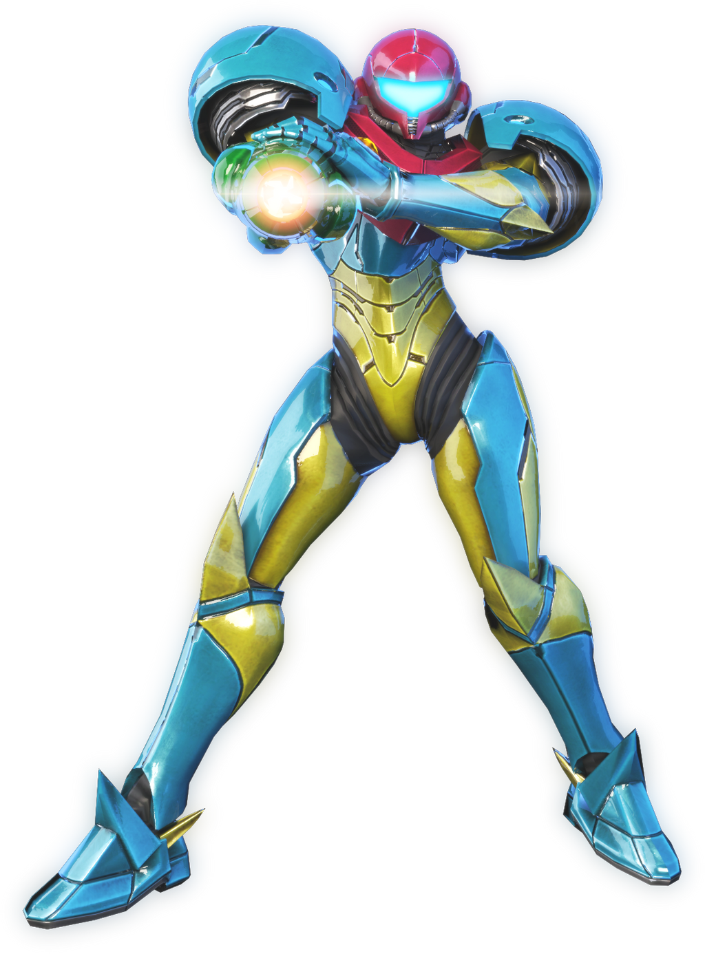 Samus Rander Samus (fusion suit) SSBU KeyShot render by ArRoW-4-U on DeviantArt