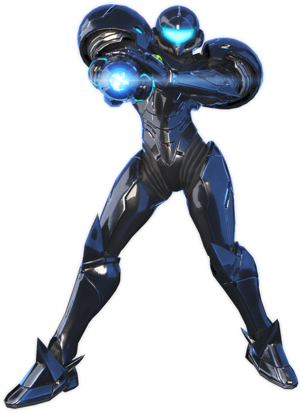 Samus (dark suit) SSBU KeyShot render