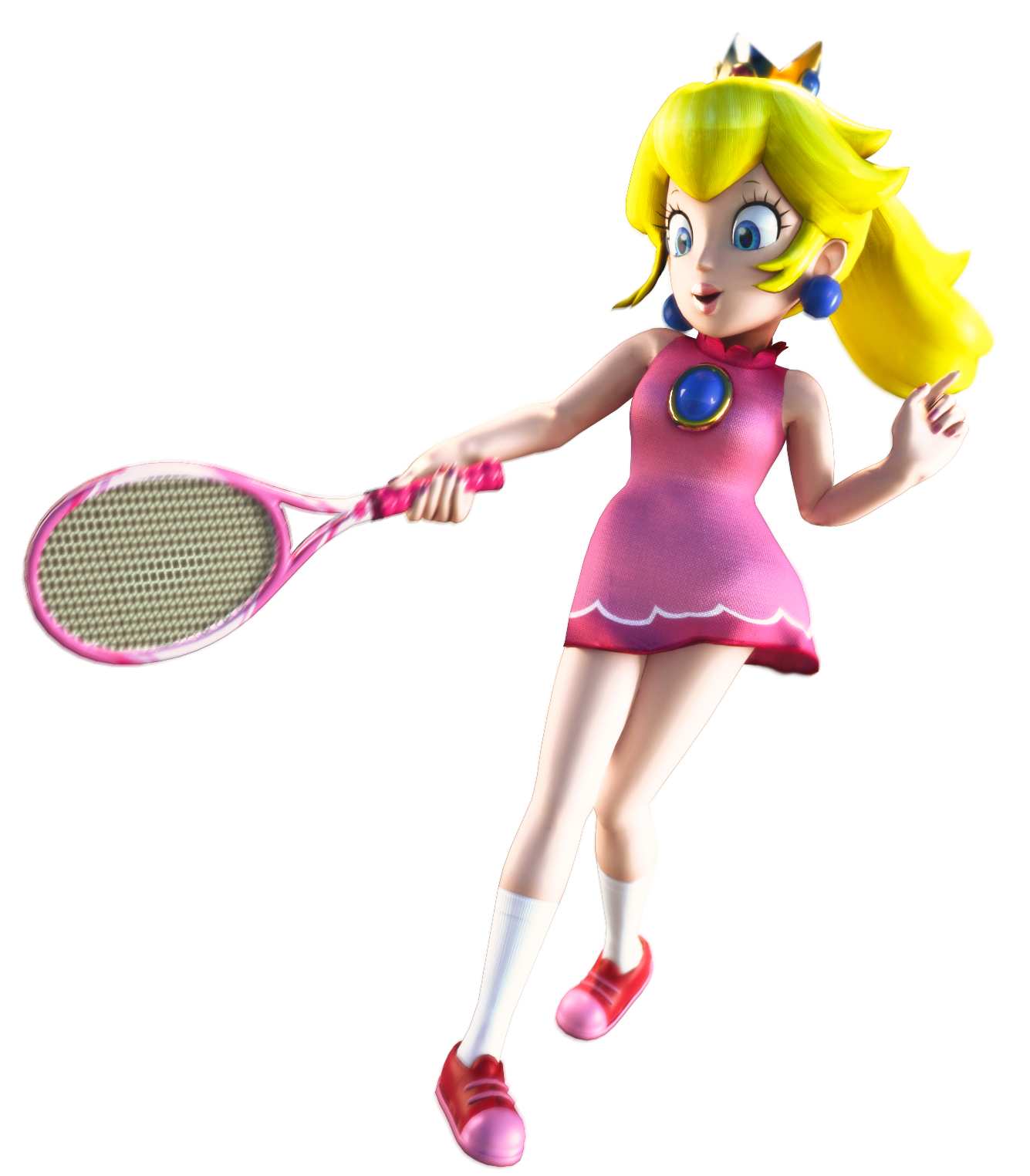 Peach Tennis render