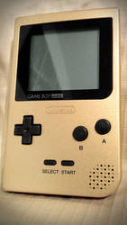 Gameboy Pocket Gold
