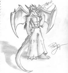 'Darkness' - Dragon Anthro