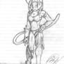 Cat Anthro posing - Niiiiiice