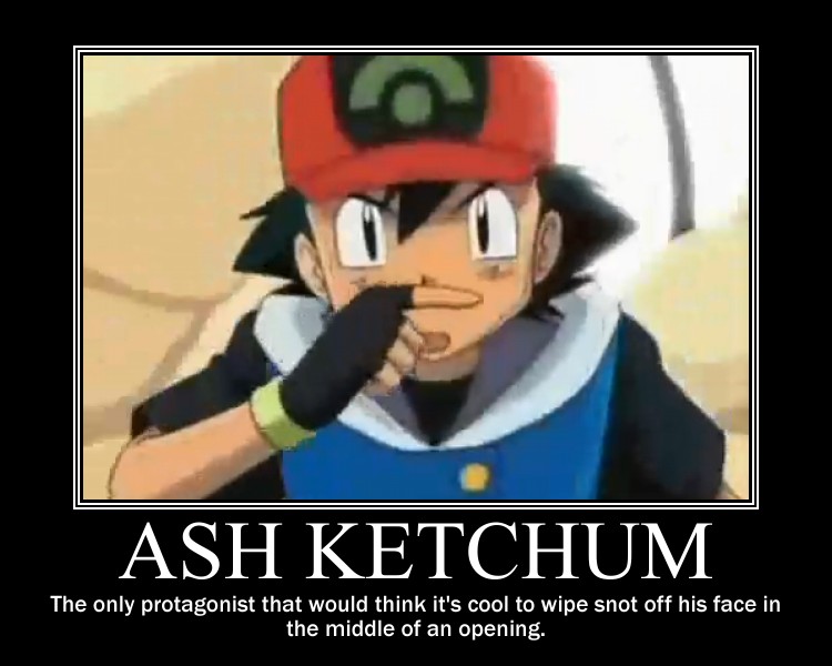 Ash Ketchum Demotivator