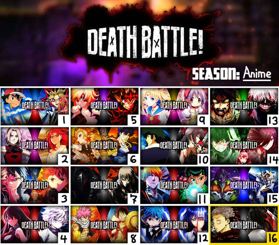 Anime Death Battle by AzureWriter83 on DeviantArt