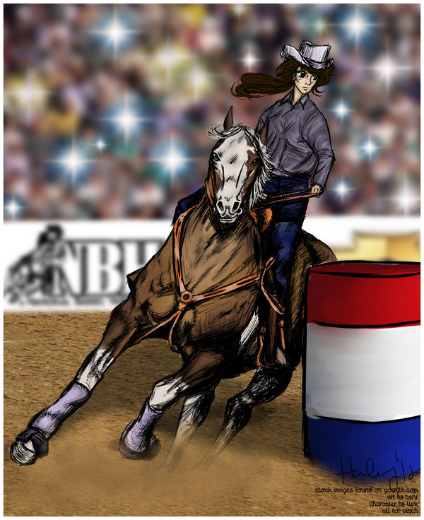 Barrel Racing. by prima-parfait on DeviantArt