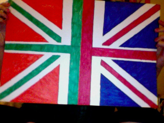 half British/half Irish flag