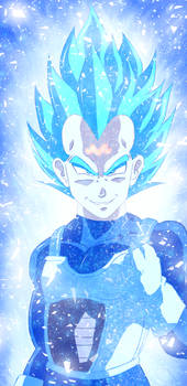 SSJ Blue Majin Vegeta