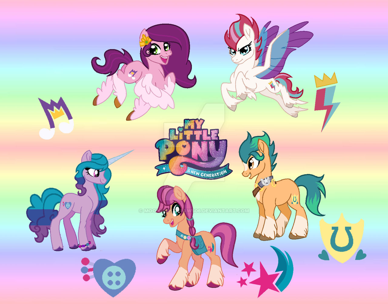 G5 Fan Art) My Pony : A New Generation by MoonLightDraws06 on DeviantArt