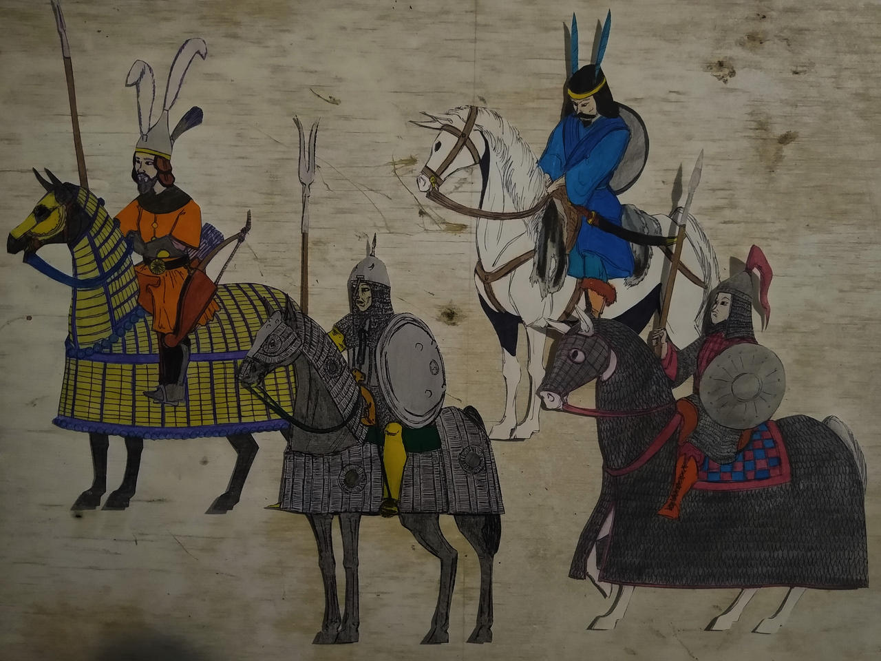 Central Asian Armies - Timurids by FelipeVOtero on DeviantArt