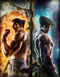 Kazuya Mishima And Jin Kazama - TK