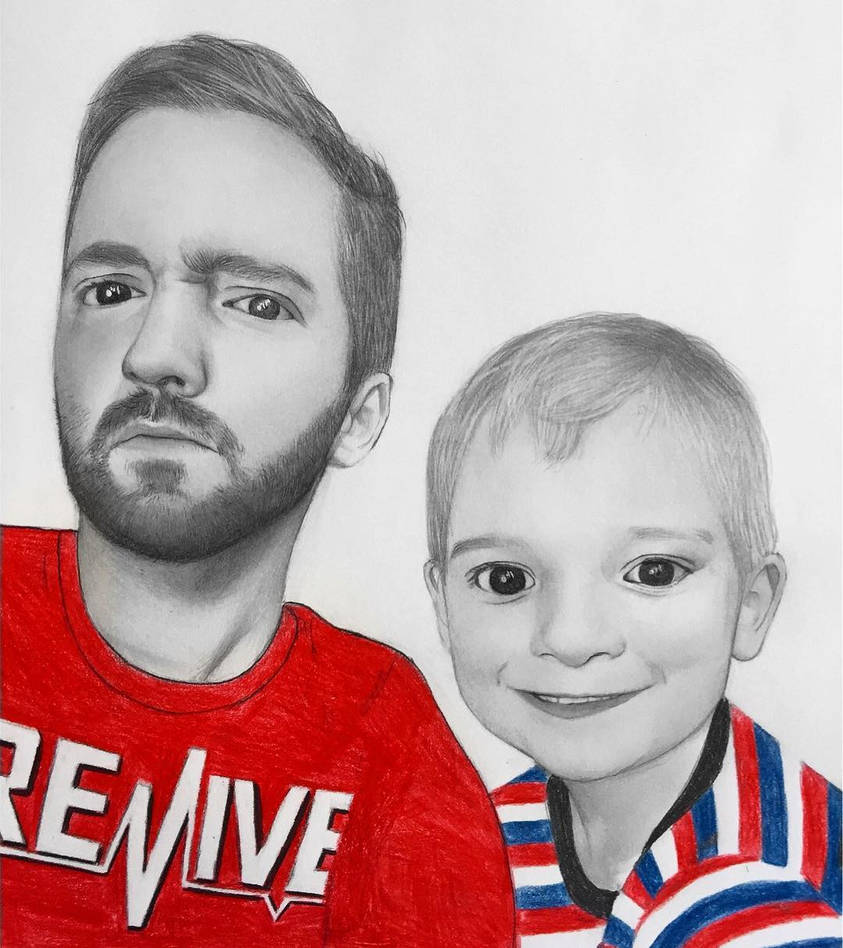 Andy Schrock and Ryden by mayrushart on DeviantArt