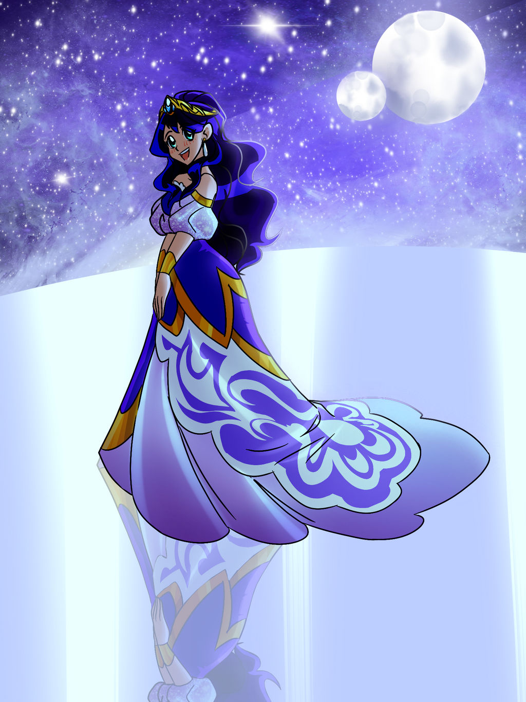 anime moon princess by MaidenofGorgon on DeviantArt