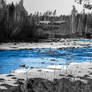 Blue river