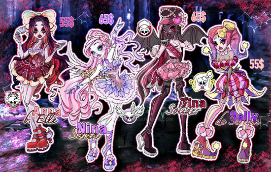 [OPEN] Monster High Adopts #3