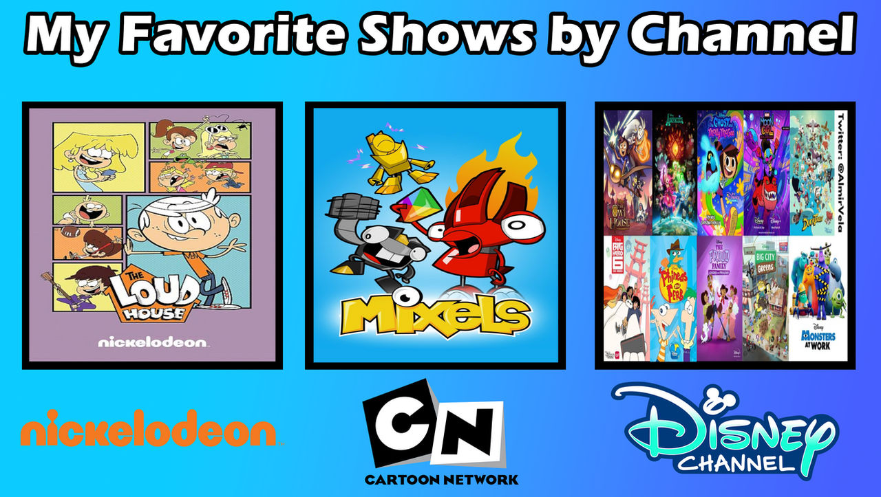 Channel V Deviantart My Favorite Shows By Channel by ryebearrr on DeviantArt