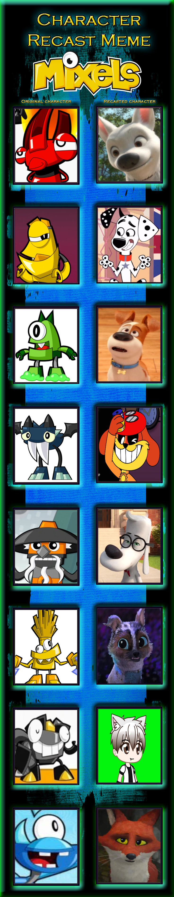 Mixels Dogs Dogs (Mixels) by ryebearrr on DeviantArt