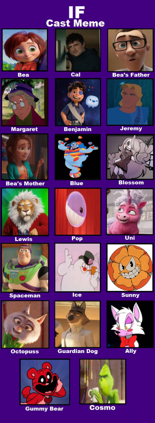 If Deviantart My If (2024) Cast (Remake) by ryebearrr on DeviantArt