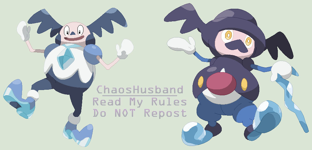 Draw Mr Rime Base 105 (Galarian Mr. Mime and Mr. Rime) by Chaos-Husband on DeviantArt