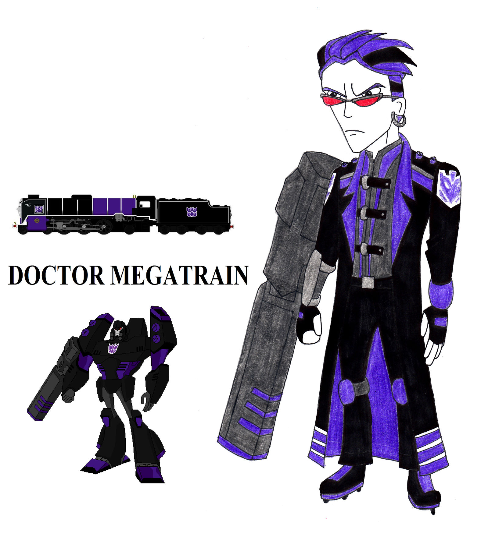 Doctor Megatrain humanized by SUP-FAN on DeviantArt