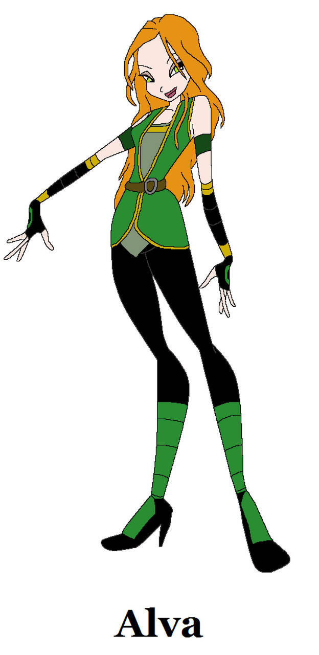 Alva Daughter of Loki and Amora the Enchantress by SUPFAN on DeviantArt