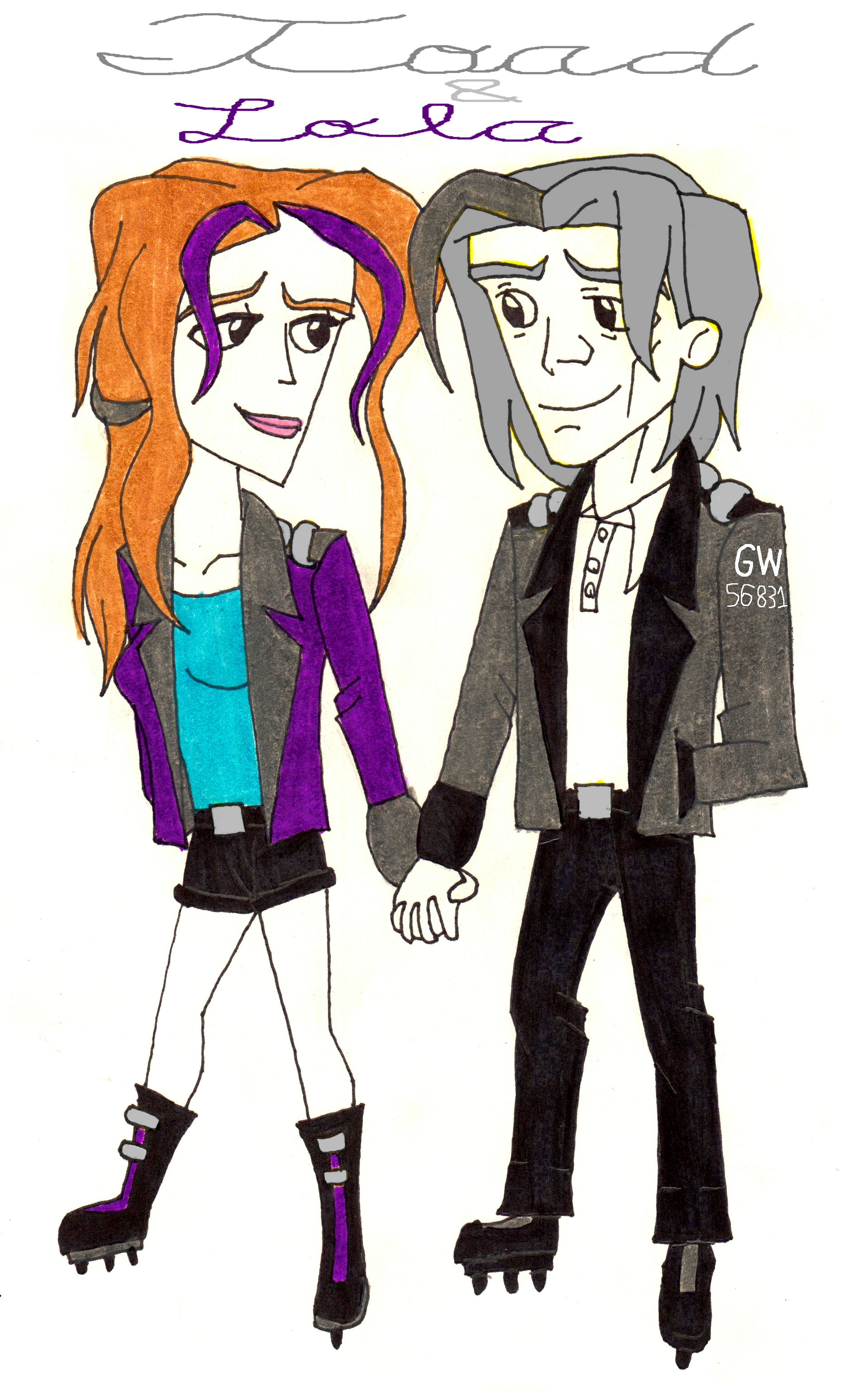 Human Thomas Couples: Toad and Lola by SUP-FAN on DeviantArt