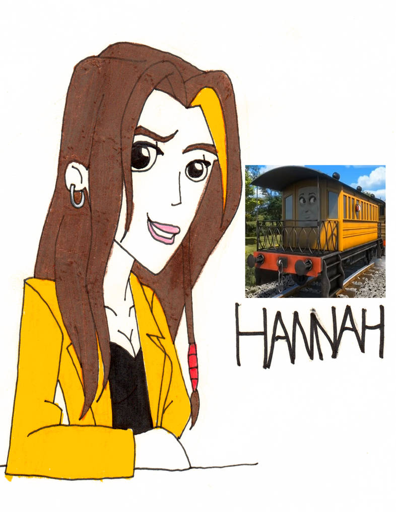 Hannah humanized by SUP-FAN on DeviantArt