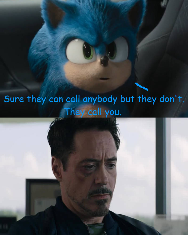 Sonic Comforts Tony Stark By Sup Fan On Deviantart Sonic Comforts Tony Stark By Sup Fan On Deviantart