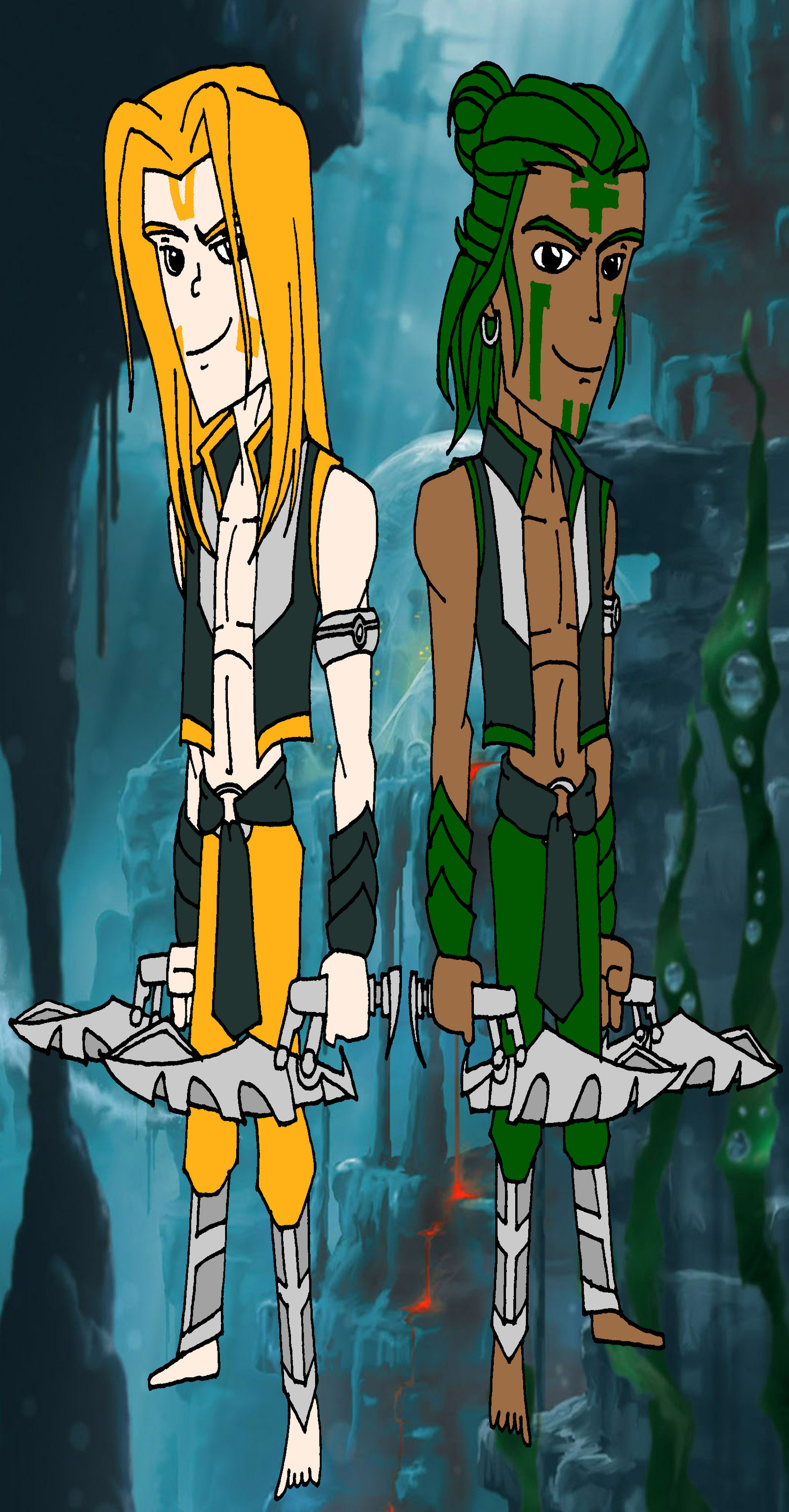 HB: Dekar and Defilak by SUP-FAN on DeviantArt