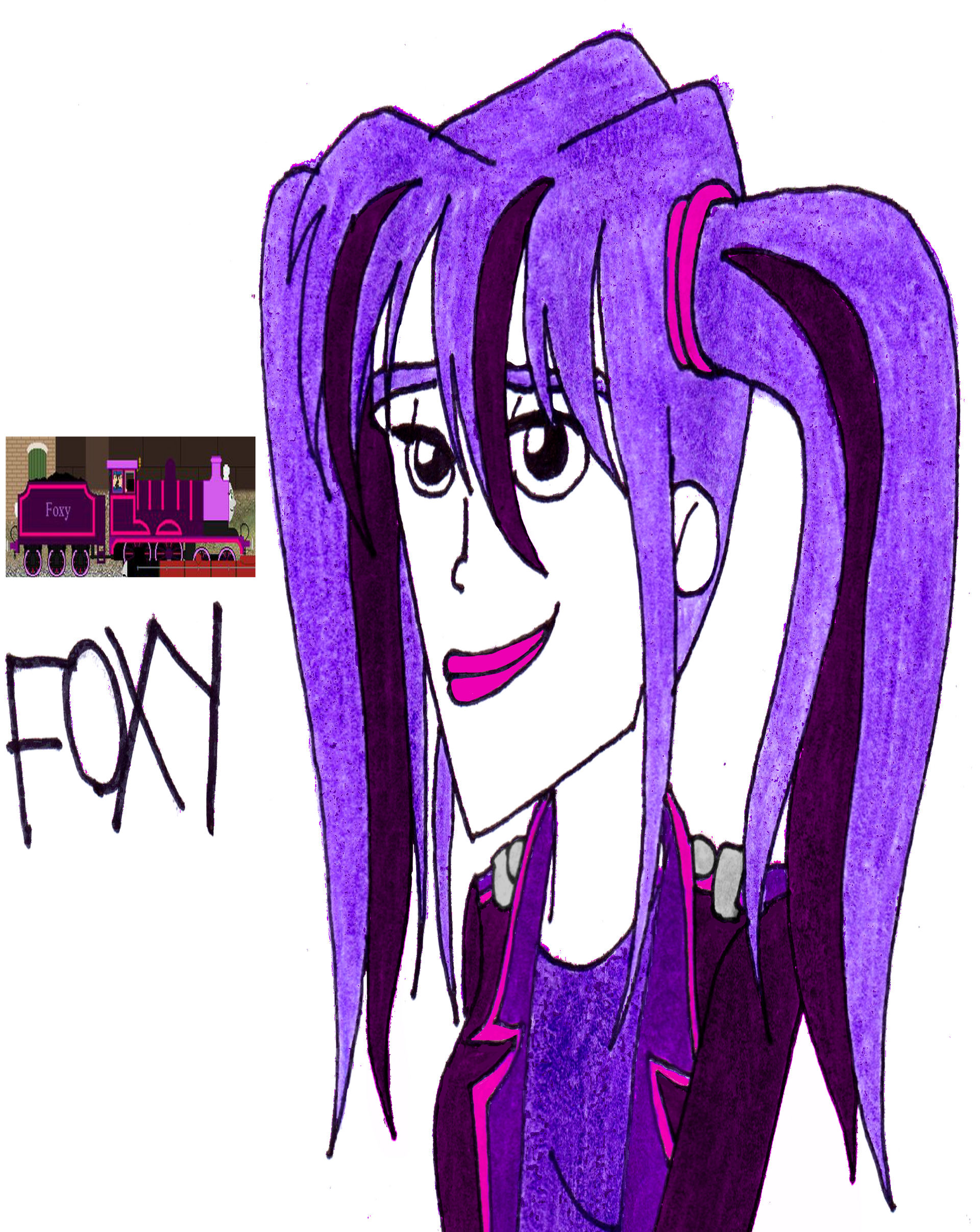 Foxy Humanized Foxy (SuperFoxyHedgehog) humanized by SUP-FAN on DeviantArt